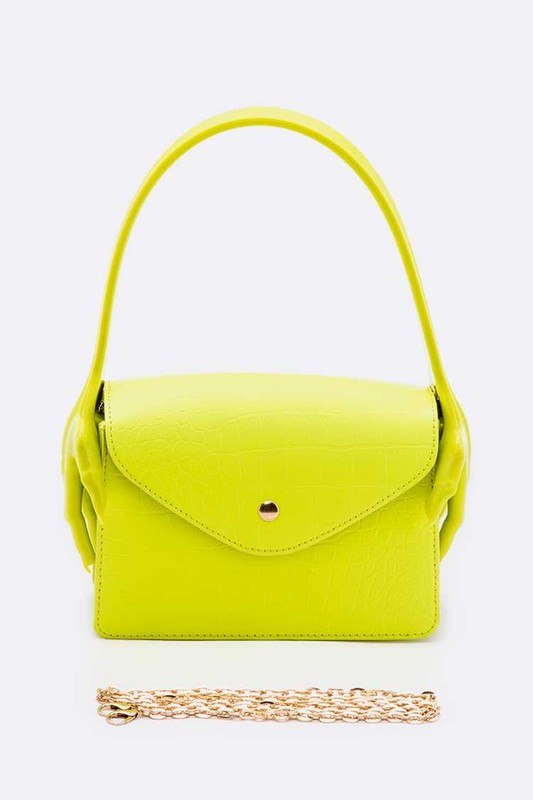 Iconic Hand Jelly Handle Convertible Fashion Bag