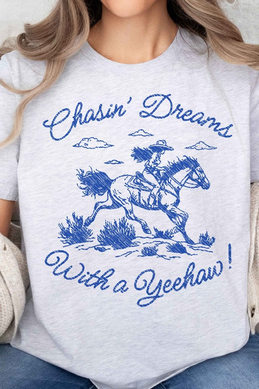 YEEHAW WESTERN COUNTRY OVERSIZED TEE