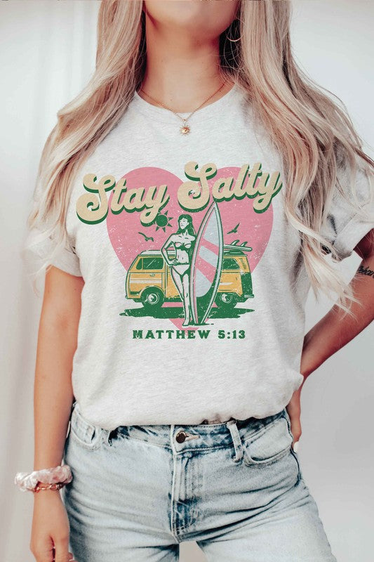 STAY SALTY Graphic Tee