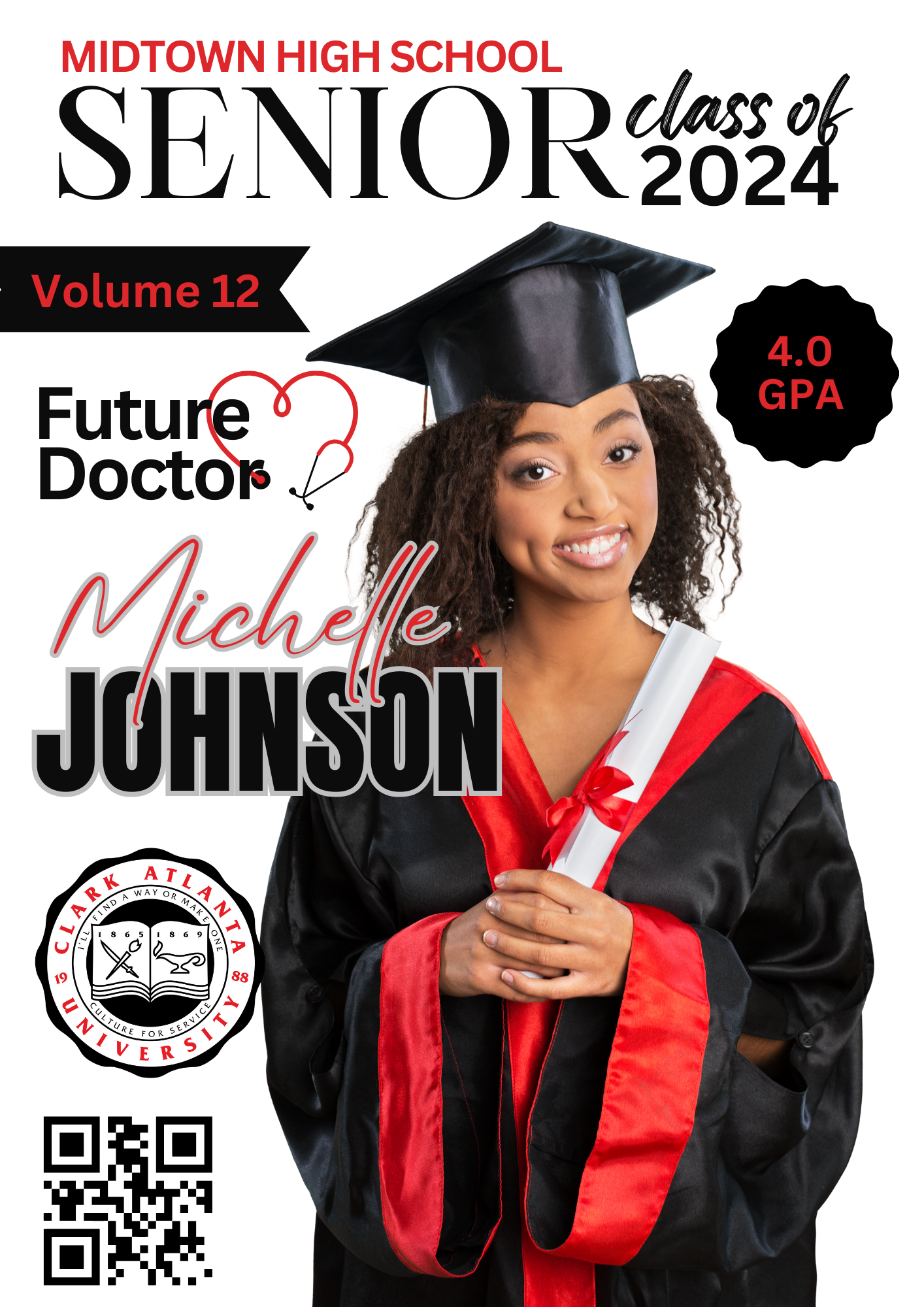 Graduation Magazine Cover