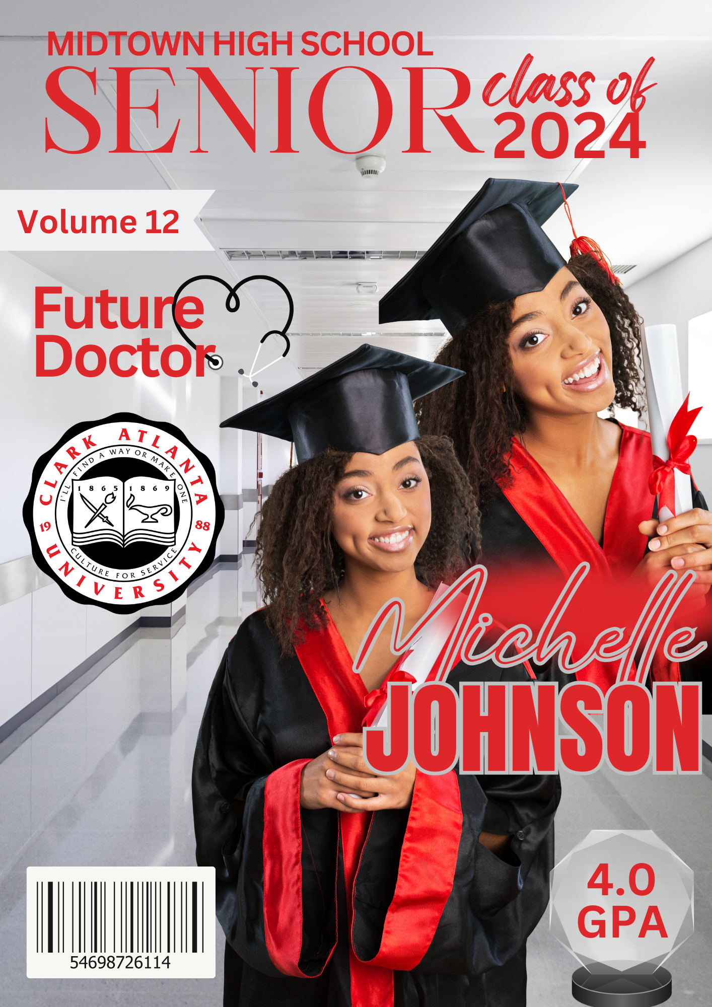 Graduation Magazine Cover