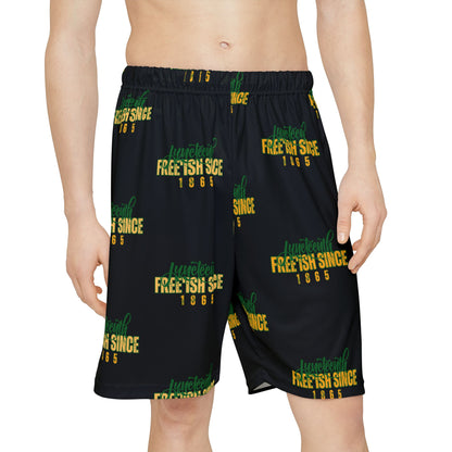 Juneteenth Men's Sports Shorts