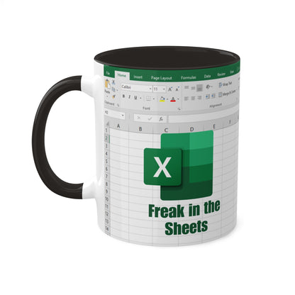 Freak In The Sheets Mug, 11oz (Excel Master)