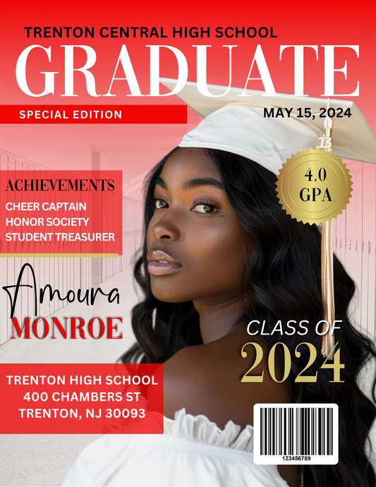 Graduation Magazine Cover