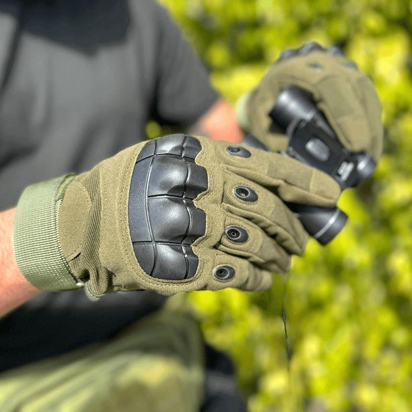 Airsoft Gloves w Touchscreen Fingertip Capability - Felicia Janell Collection