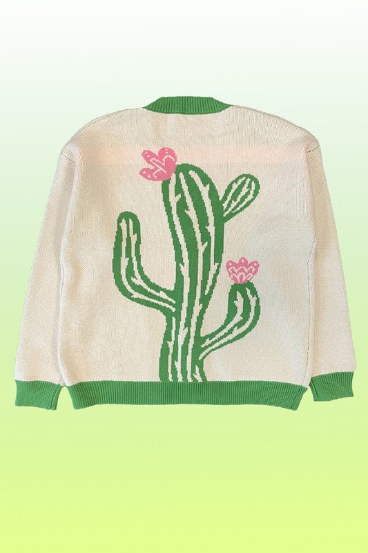 Cactus flower cardigan - Felicia Janell Collection