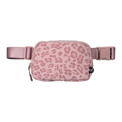 CC Leopard Pattern Belt Bag Fanny Pack - Felicia Janell Collection