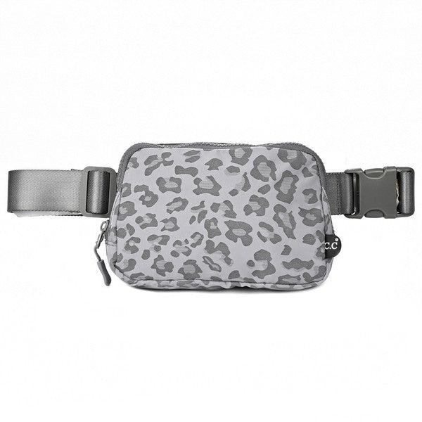 CC Leopard Pattern Belt Bag Fanny Pack - Felicia Janell Collection