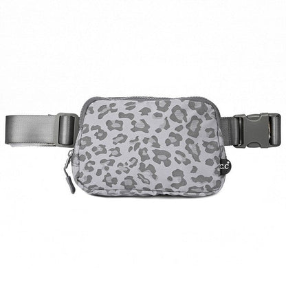 CC Leopard Pattern Belt Bag Fanny Pack - Felicia Janell Collection