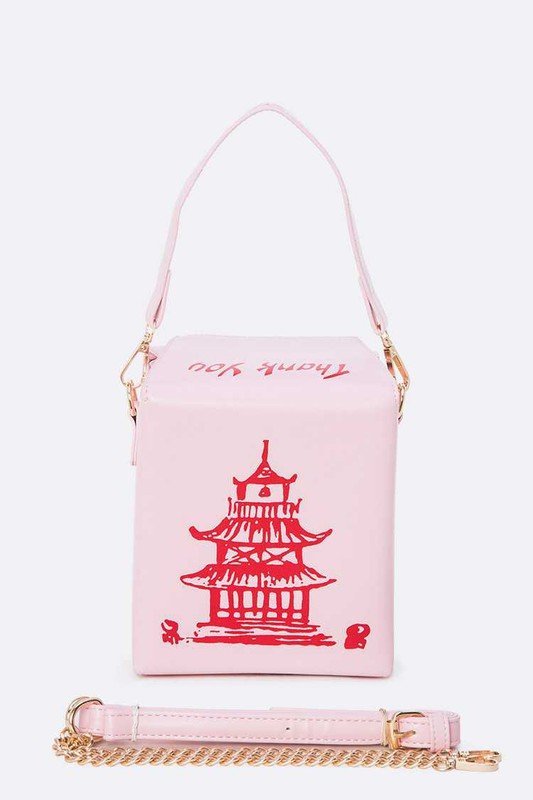 Chinese Take Out Box Fashion Clutch - Felicia Janell Collection