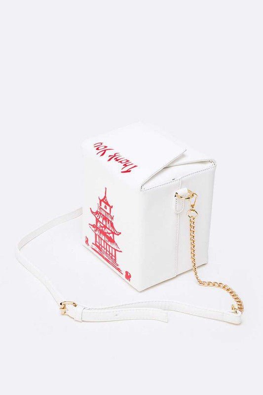 Chinese Take Out Box Fashion Clutch - Felicia Janell Collection