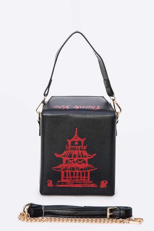 Chinese Take Out Box Fashion Clutch - Felicia Janell Collection