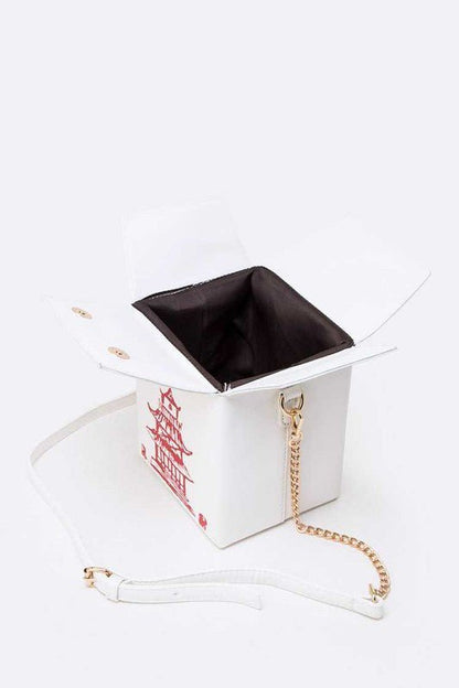 Chinese Take Out Box Fashion Clutch - Felicia Janell Collection