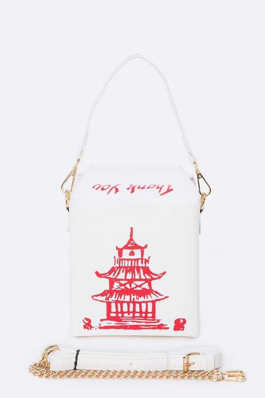 Chinese Take Out Box Fashion Clutch - Felicia Janell Collection