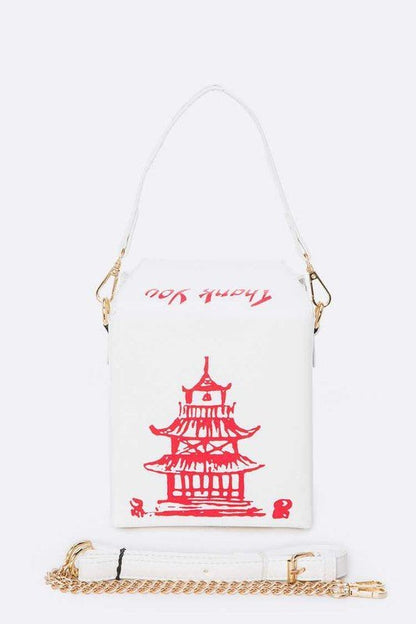 Chinese Take Out Box Fashion Clutch - Felicia Janell Collection