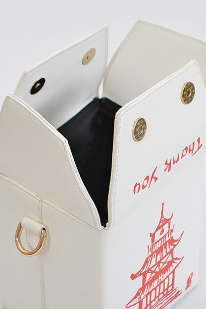 Chinese Take Out Box Fashion Clutch - Felicia Janell Collection