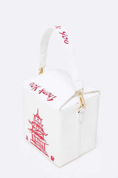 Chinese Take Out Box Fashion Clutch - Felicia Janell Collection