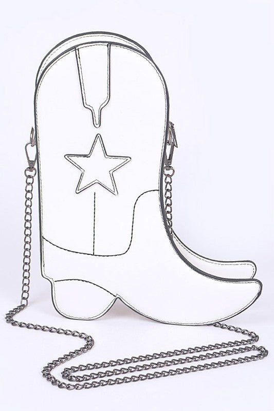 Cowboy Boots Iconic Swing Bag - Felicia Janell Collection